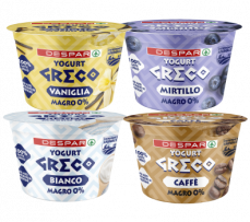Despar supermercati offerta Yogurt greco Despar gusti assortiti